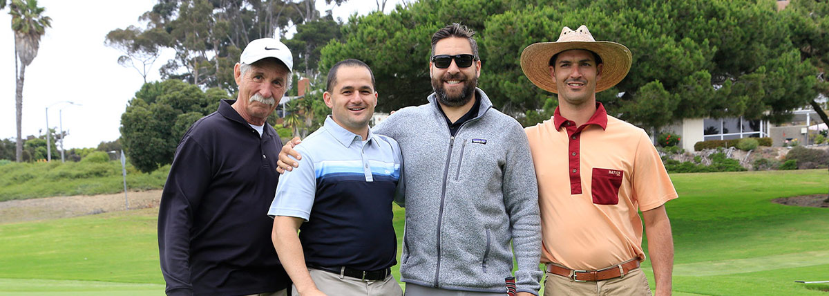 Members and Volunteers at the Annual Golf Tournament